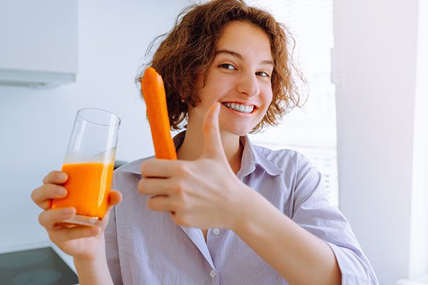 Vitamina de cenoura