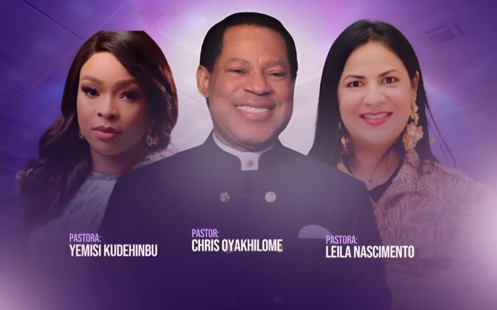 Chris Oyakhilome - Cartaz de divulgação do evento Cruzada Rapsódia de Realidade no Estado. Foto: Divulgação.
