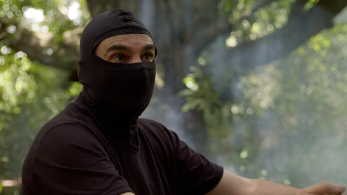 Ex-homem-bomba participa das gravações do documentário Pacto Invisível. Foto: Luz em Ação.