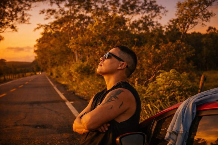 O cantor gospel Fabrício Marins. Foto: Divulgação.