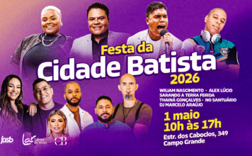 RJ: Campo Grande recebe mais uma edição da Festa da Cidade Batista no feriado de 1º de Maio