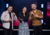 Wellen Carvalho fortalece trajetória no gospel com lançamento de “Culto da Vitória” ao lado de Marcos e Matteus A cantora Wellen Carvalho e a dupla Marcos e Matteus. Foto: Divulgação.