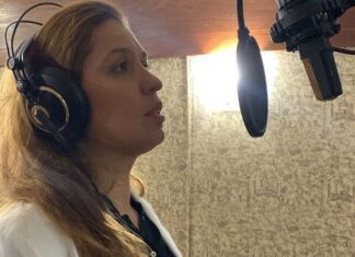 Débora Tavares entra em estúdio para gravação do seu novo single – Sua Vitória Chegou Sua Vitória Chegou
