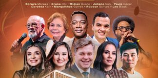 ALESP recebe homenagem ao Dia Nacional da Música Gospel em parceria com Hinologia Cristã Cartaz do evento. Foto: Divulgação.