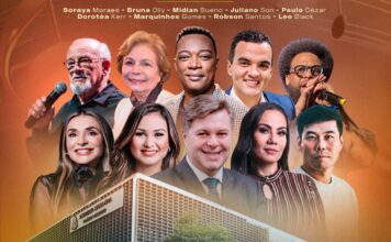 ALESP recebe homenagem ao Dia Nacional da Música Gospel em parceria com Hinologia Cristã Cartaz do evento. Foto: Divulgação.