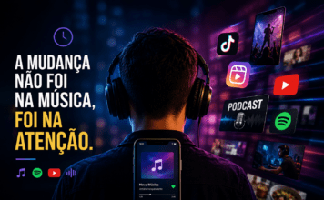 A maior mudança do streaming não aconteceu na música, mas na atenção streaming