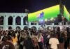 Centenas de jovens participam do encerramento da Semana do Avivamento nos Arcos da Lapa com participação de Lukas Agustinho e Dan Nascimento