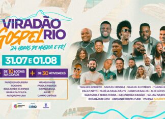Após sucesso em 2025, Rio de Janeiro promove 2ª edição do Viradão Gospel
