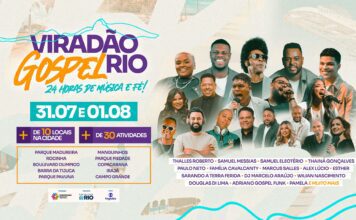 Após sucesso em 2025, Rio de Janeiro promove 2ª edição do Viradão Gospel