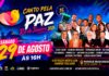 Rio de Janeiro recebe a 3ª edição do Canto Pela Paz com grandes nomes da música gospel e ação de doação de sangue