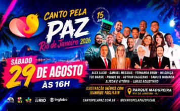 Rio de Janeiro recebe a 3ª edição do Canto Pela Paz com grandes nomes da música gospel e ação de doação de sangue